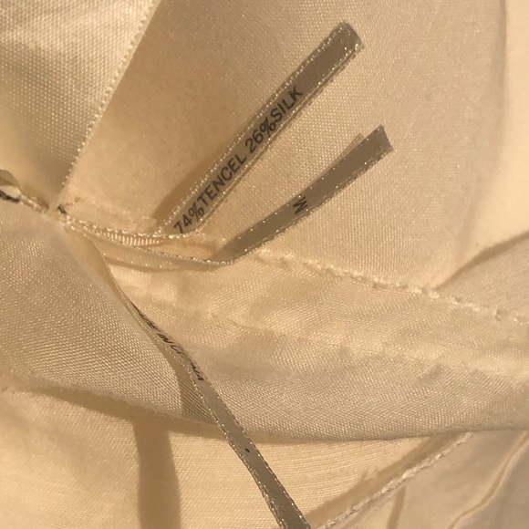 MAXSTUDIO CREAM LOOSE FIT SQUARE TOP GEOMETRIC DESIGN - Picture 16 of 16